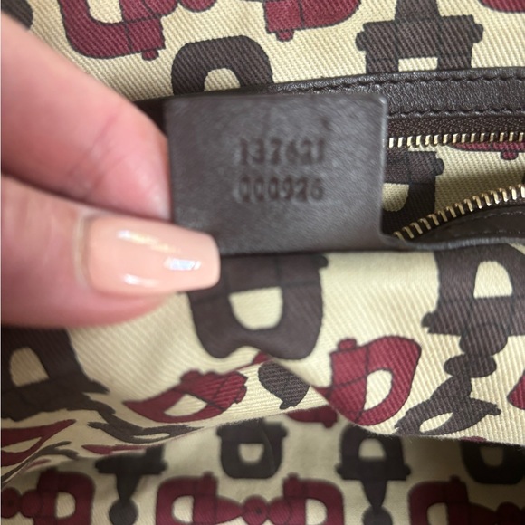 Gucci Brown Guccissima Leather Medium Horsebit Pelham Bag and wallet - Picture 11 of 16